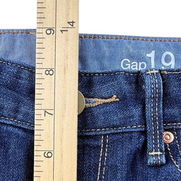 GAP Jeans Real Straight Stretch Size 10 - Picture 5 of 9